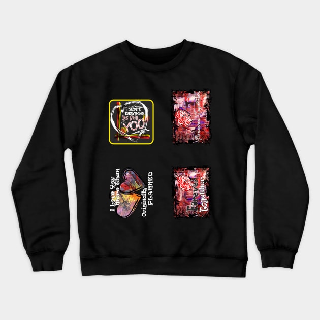 Sticker 3 Crewneck Sweatshirt by SunilAngra